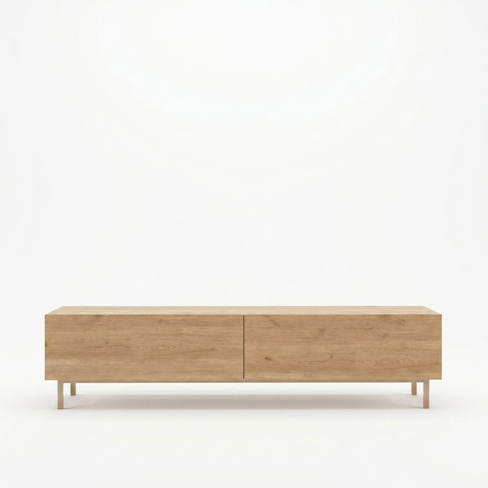 Hanah Home Future - FR8X-S Soporte para TV de Roble